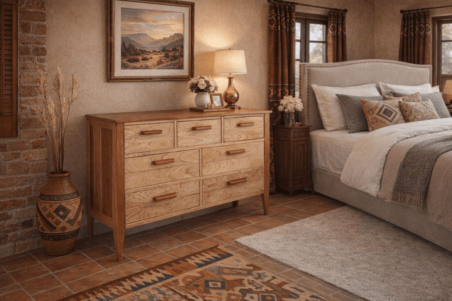 Ash and cherry chest of drawers by dadowoodworking