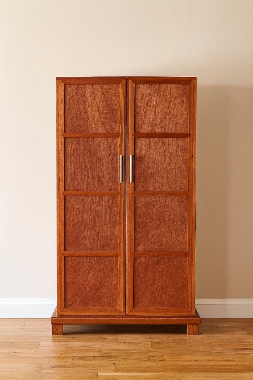 Red Grandis Liquor Cabinet